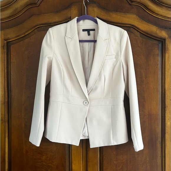 White House Black Market Jackets & Blazers - White House Black Market WHBM Blush Pink Tailored Blazer 10